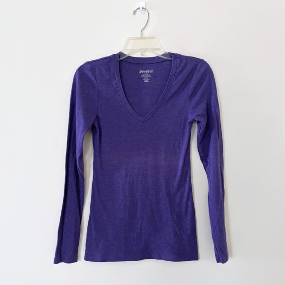 Lightweight blouse shirt, Everyday V neck long sleeve blouse ✿